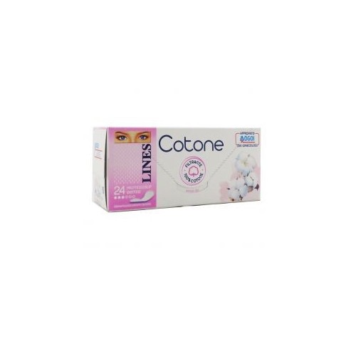 LINES COTONE Lines Cotone Proteggi Slip 24 pezzi