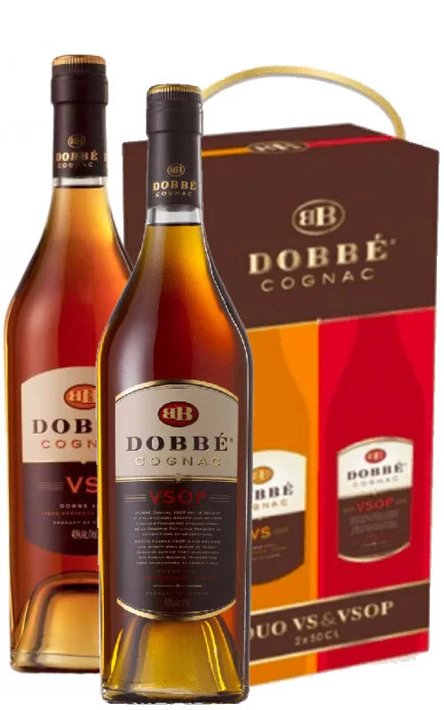 COGNAC DOBBÉ DOUBLE PACK VS & VSOP